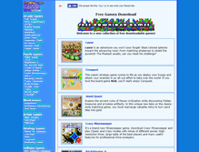 Tablet Screenshot of download-games-online.com